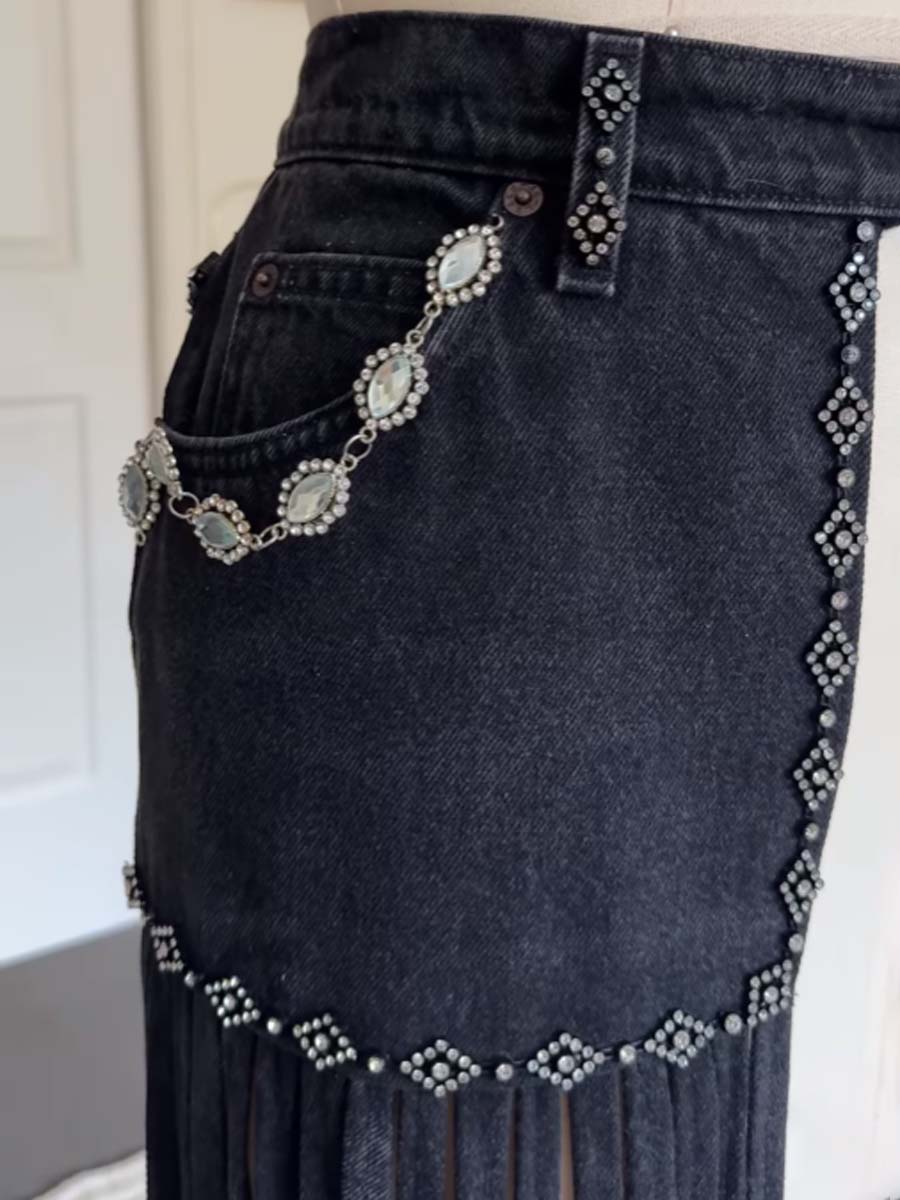 Fashion Fringed Belt