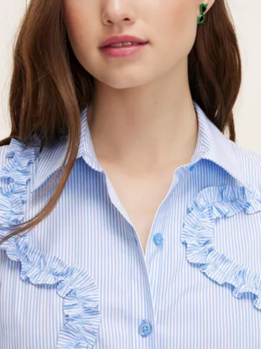 Women's Ribbon Short Sleeve Midi Shirtdress