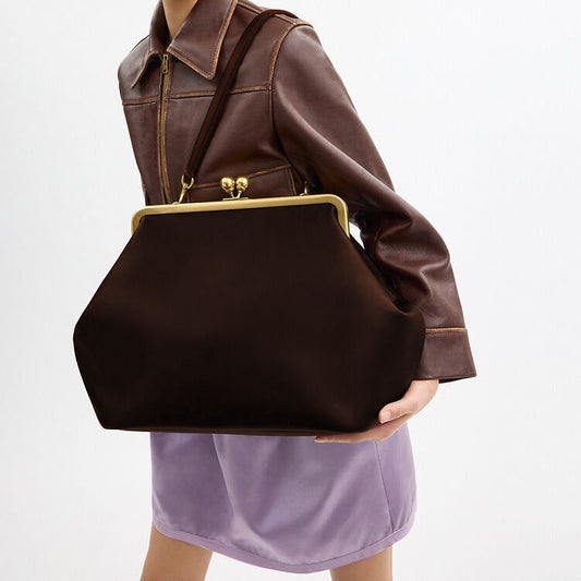 (⏰Last Day Promotion $5 OFF)-Large Kisslock Frame Bag