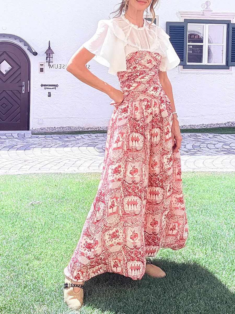 Printed Dress