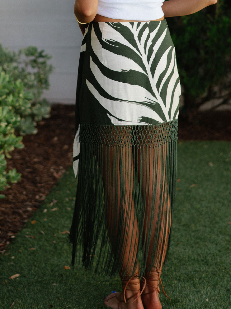 Fringed Skirt