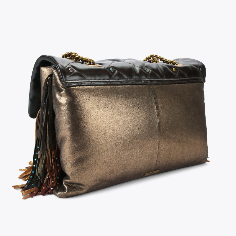 Fringed Retro Shoulder Bag