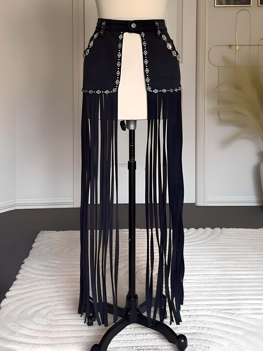 Fashion Fringed Belt