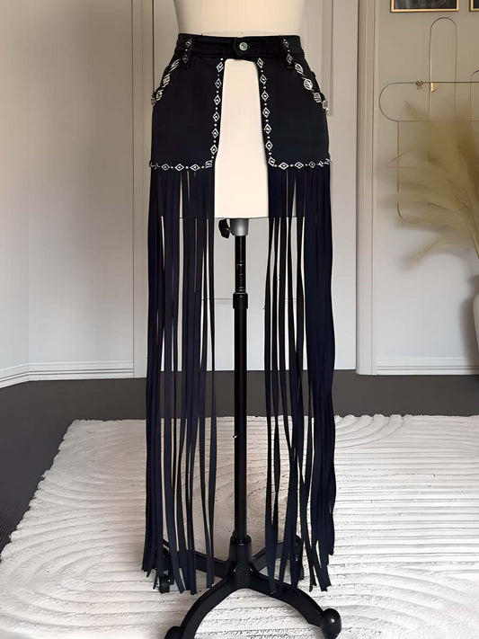 Fashion Fringed Belt