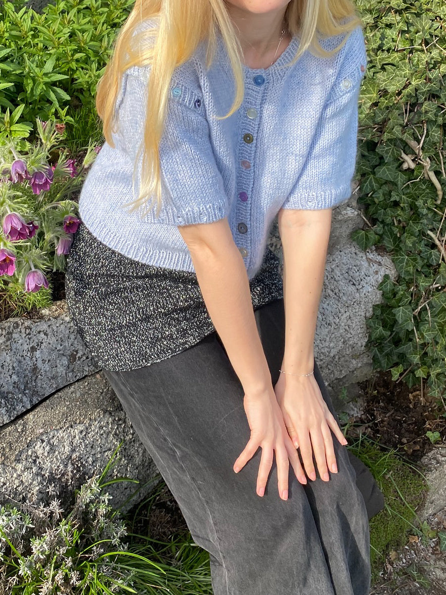 Detachable Colorful Button Sweater Cardigan
